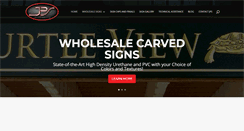 Desktop Screenshot of jpsigns.com
