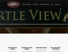 Tablet Screenshot of jpsigns.com